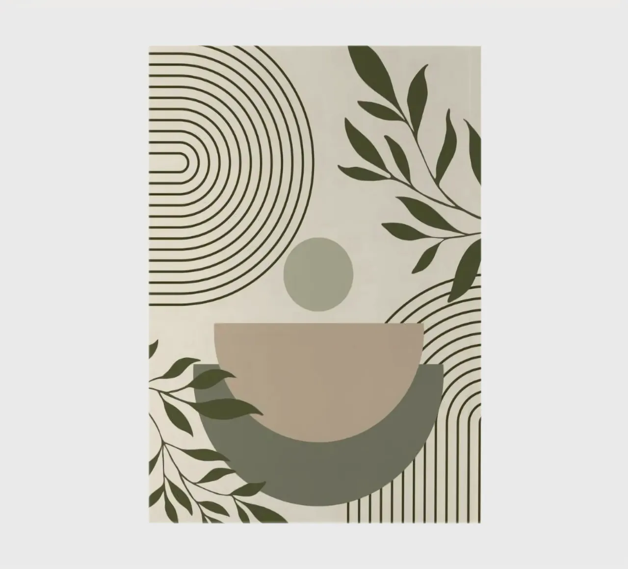 line circle and branch notebook by miracle
