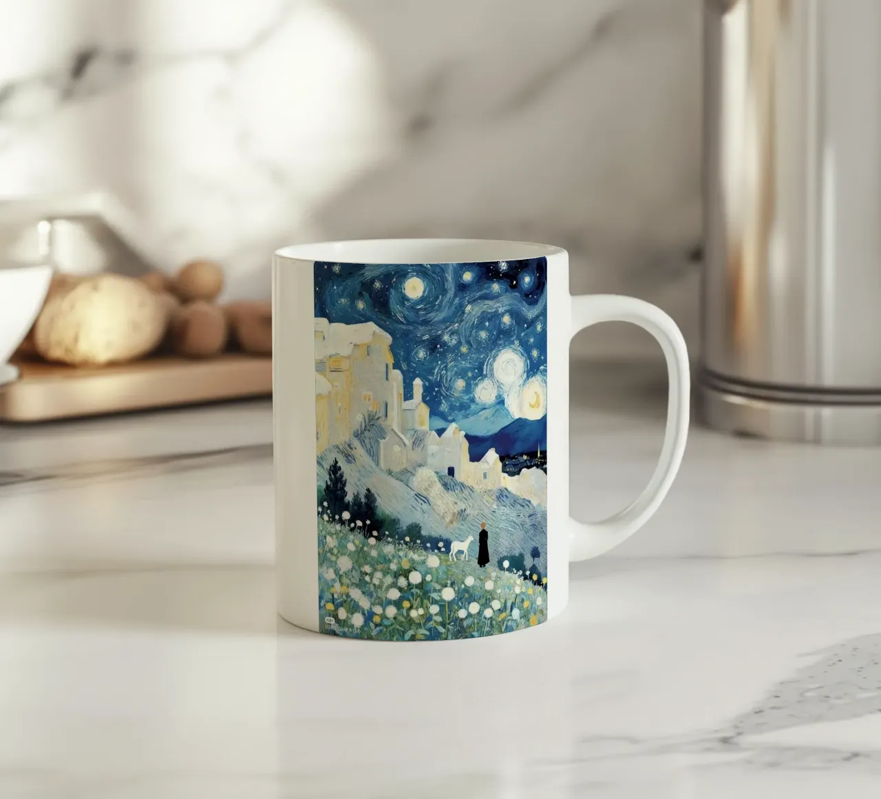 viewing with cat tazza in ceramica da lifeline