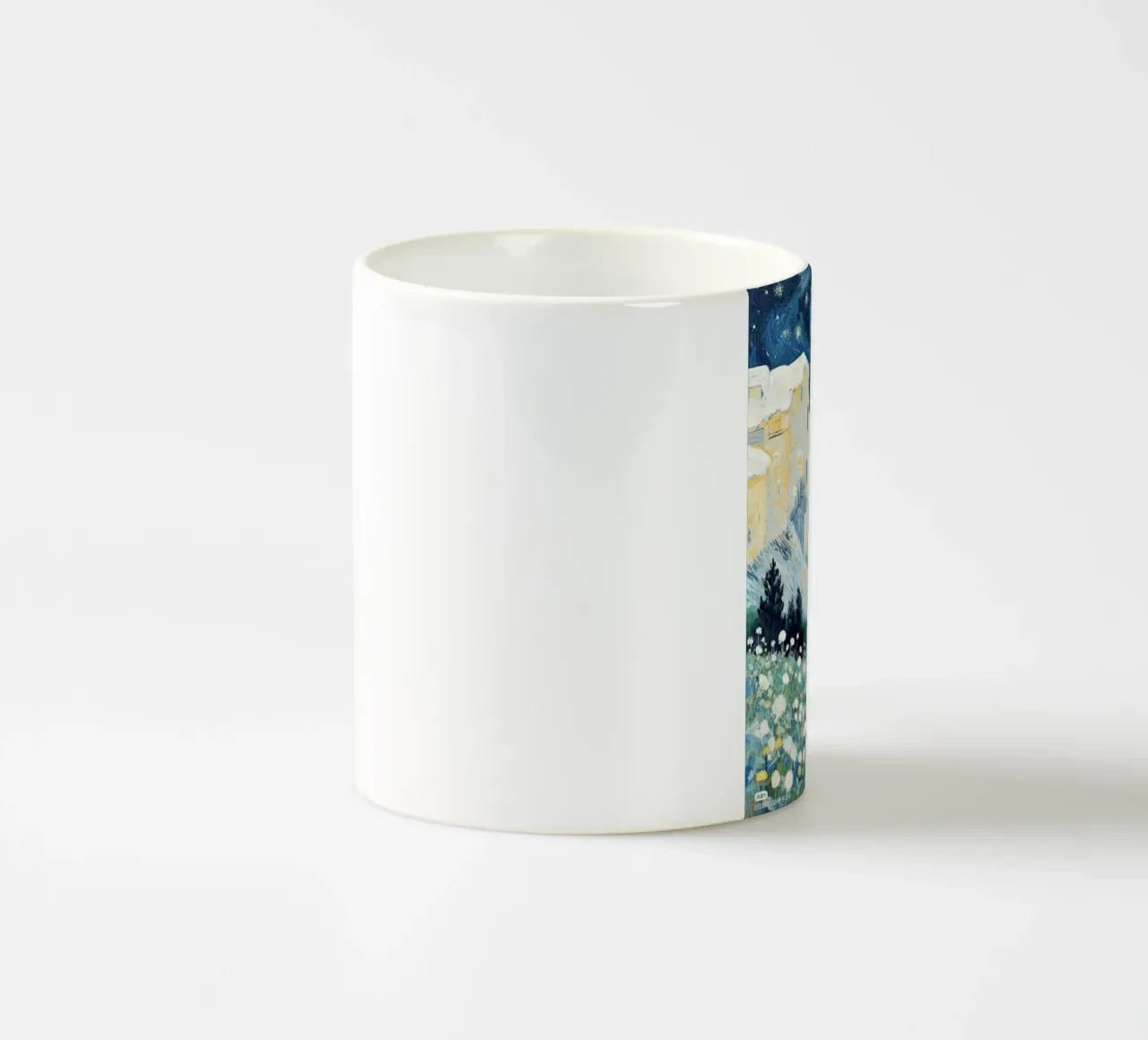 viewing with cat tazza in ceramica da lifeline