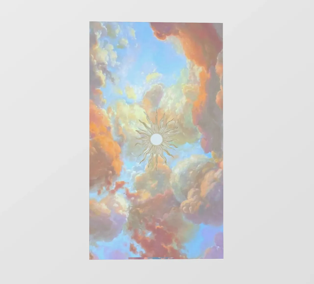 sunshine and clouds telo in pvc da lifeline