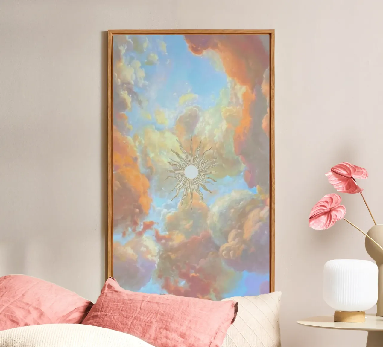 sunshine and clouds alluminio dibond da lifeline