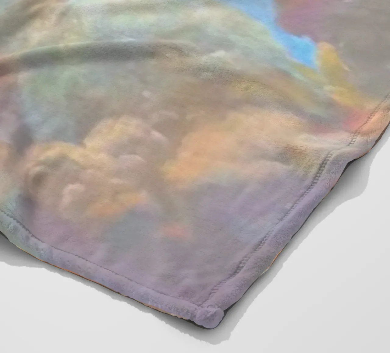 sunshine and clouds coperta in pile da lifeline