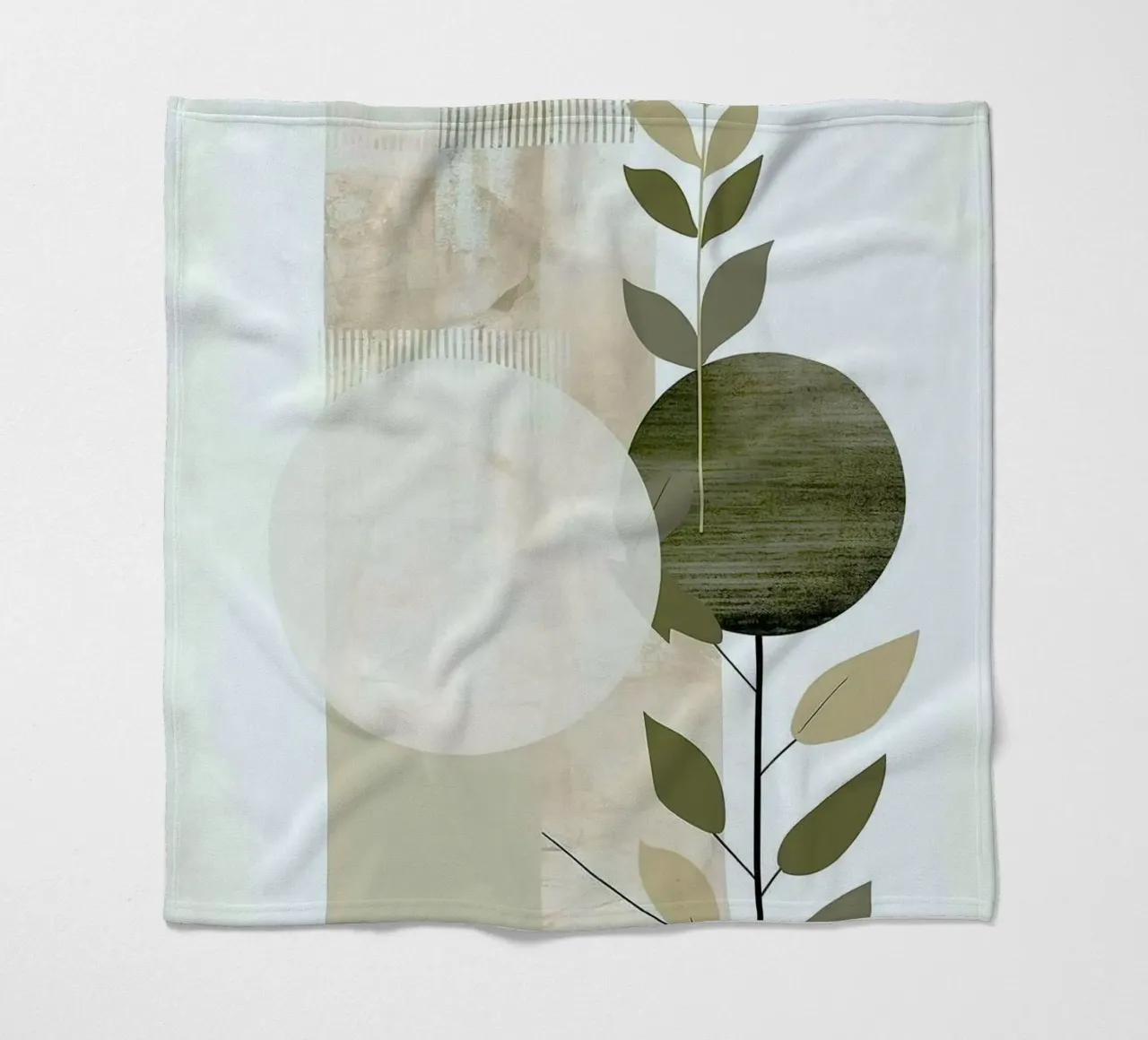 circle and branch coperta in pile da miracle