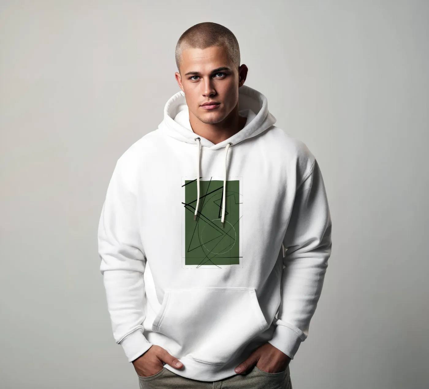 Angular Lines No 25 hoodie van treechild