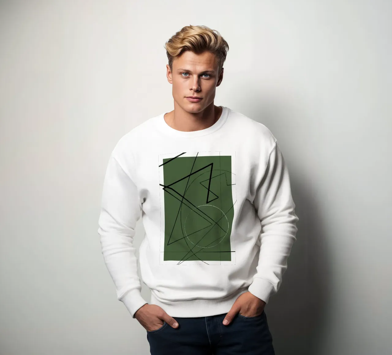 Angular Lines No 25 sweatshirt by treechild