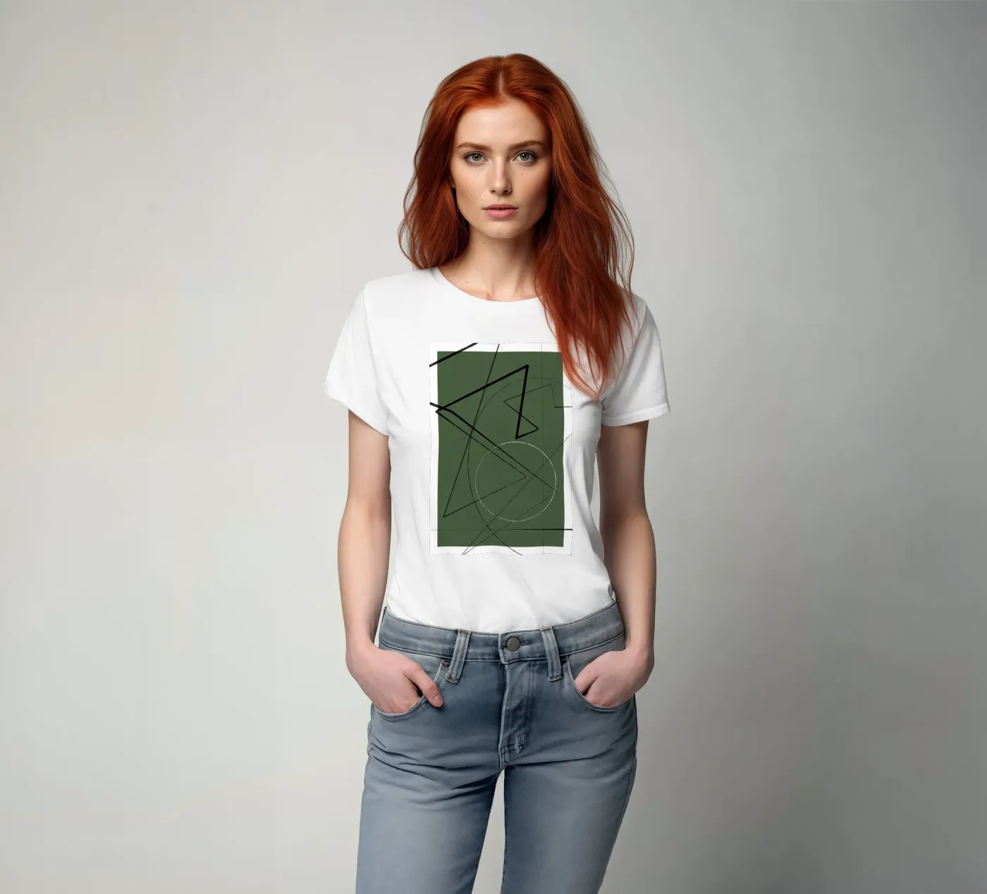 Angular Lines No 25 t-shirt da treechild