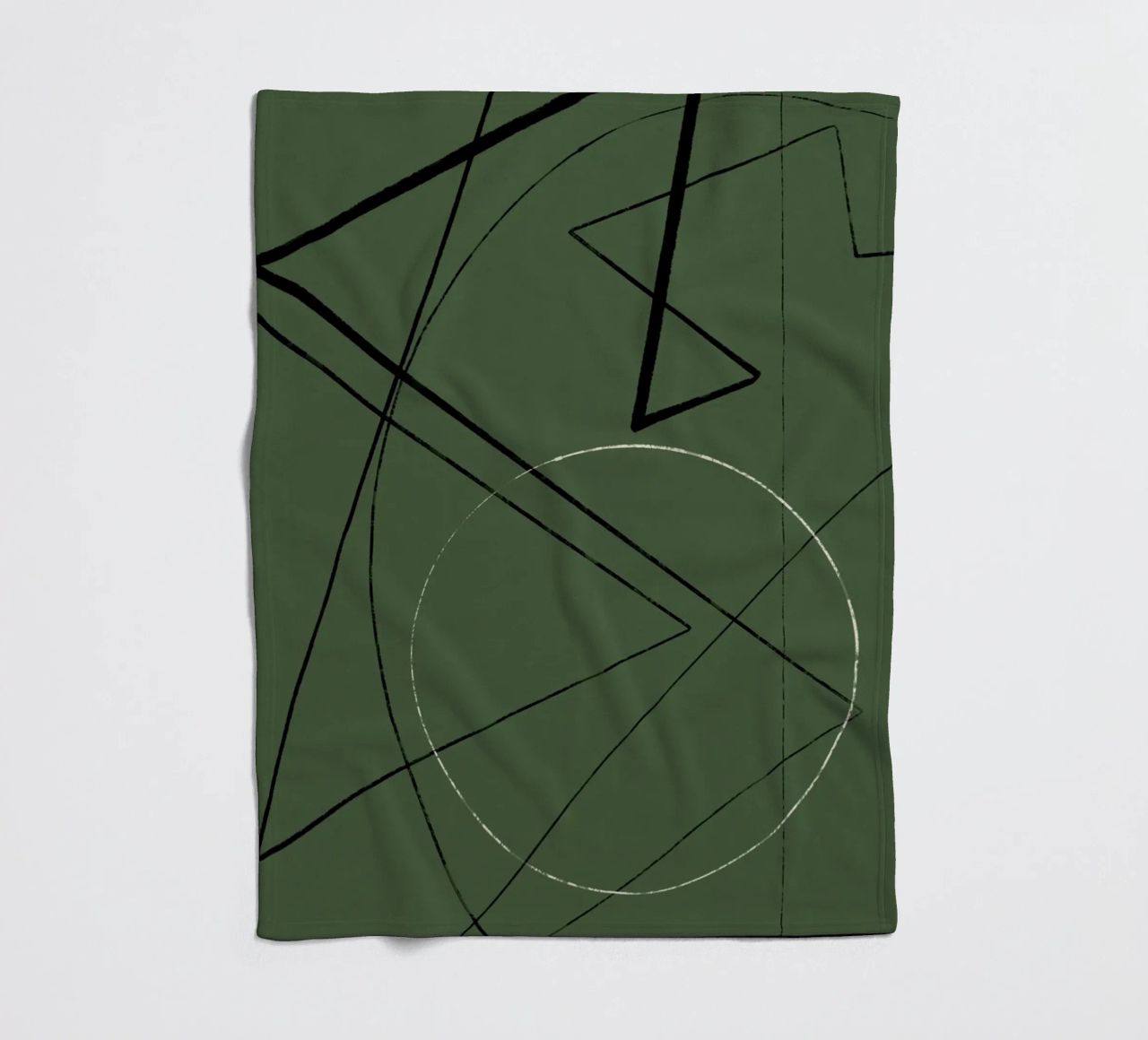 Angular Lines No 25 coperta in pile da treechild
