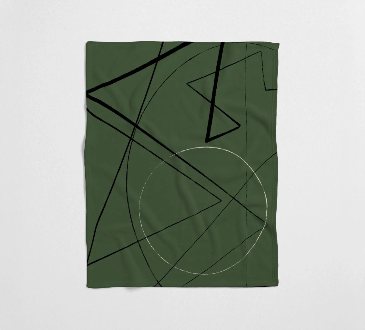 Angular Lines No 25 coperta in pile da treechild