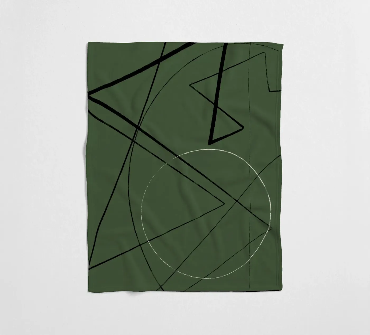 Angular Lines No 25 Fleecedecke von treechild