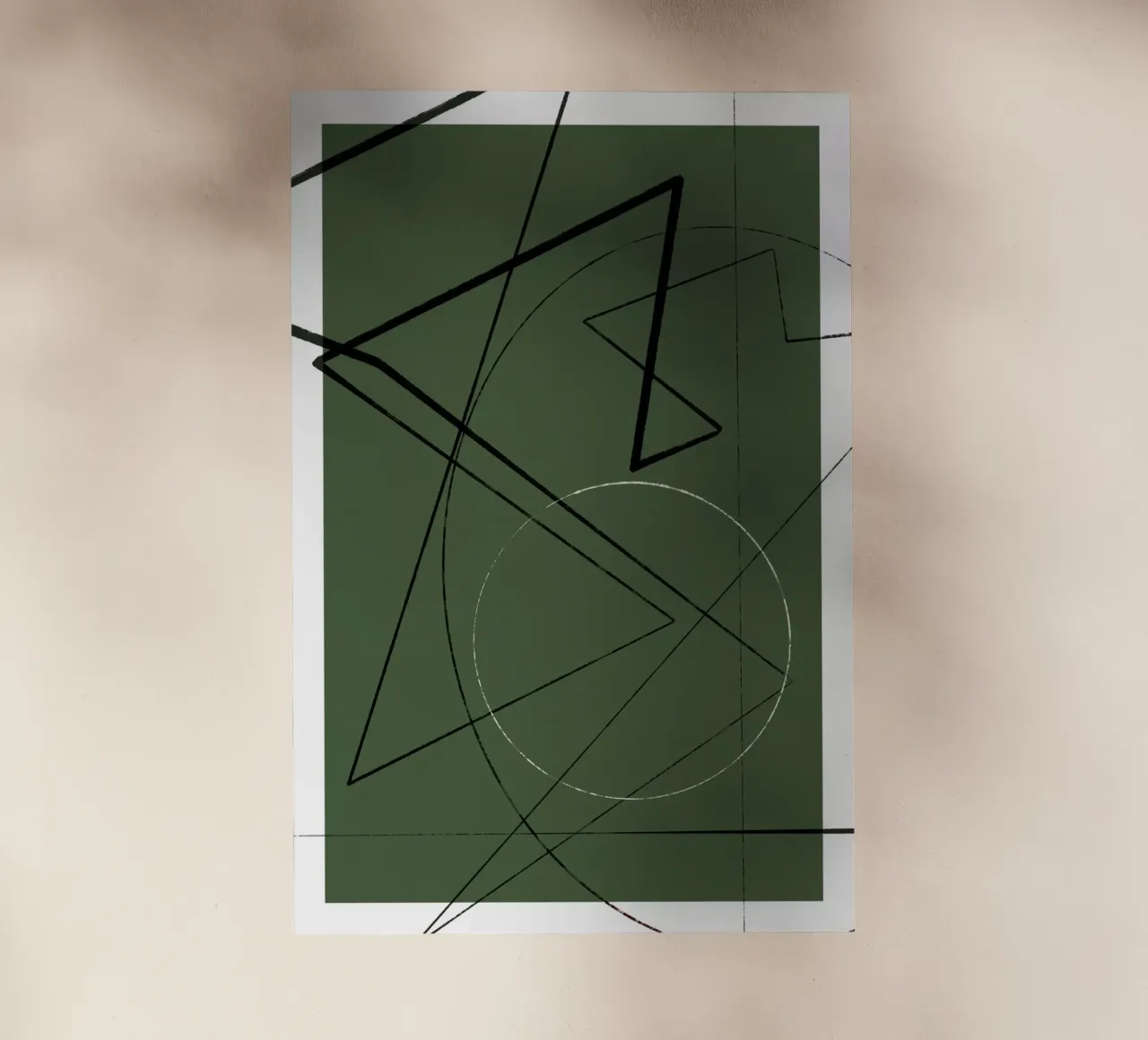 Angular Lines No 25 backlit folie van treechild