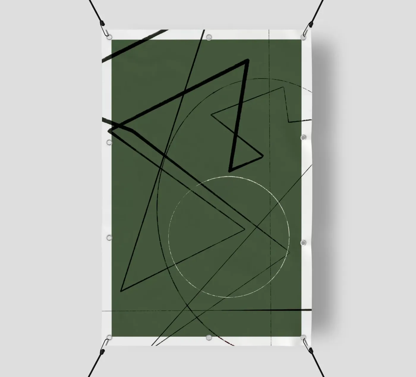 Angular Lines No 25 PVC Plane von treechild