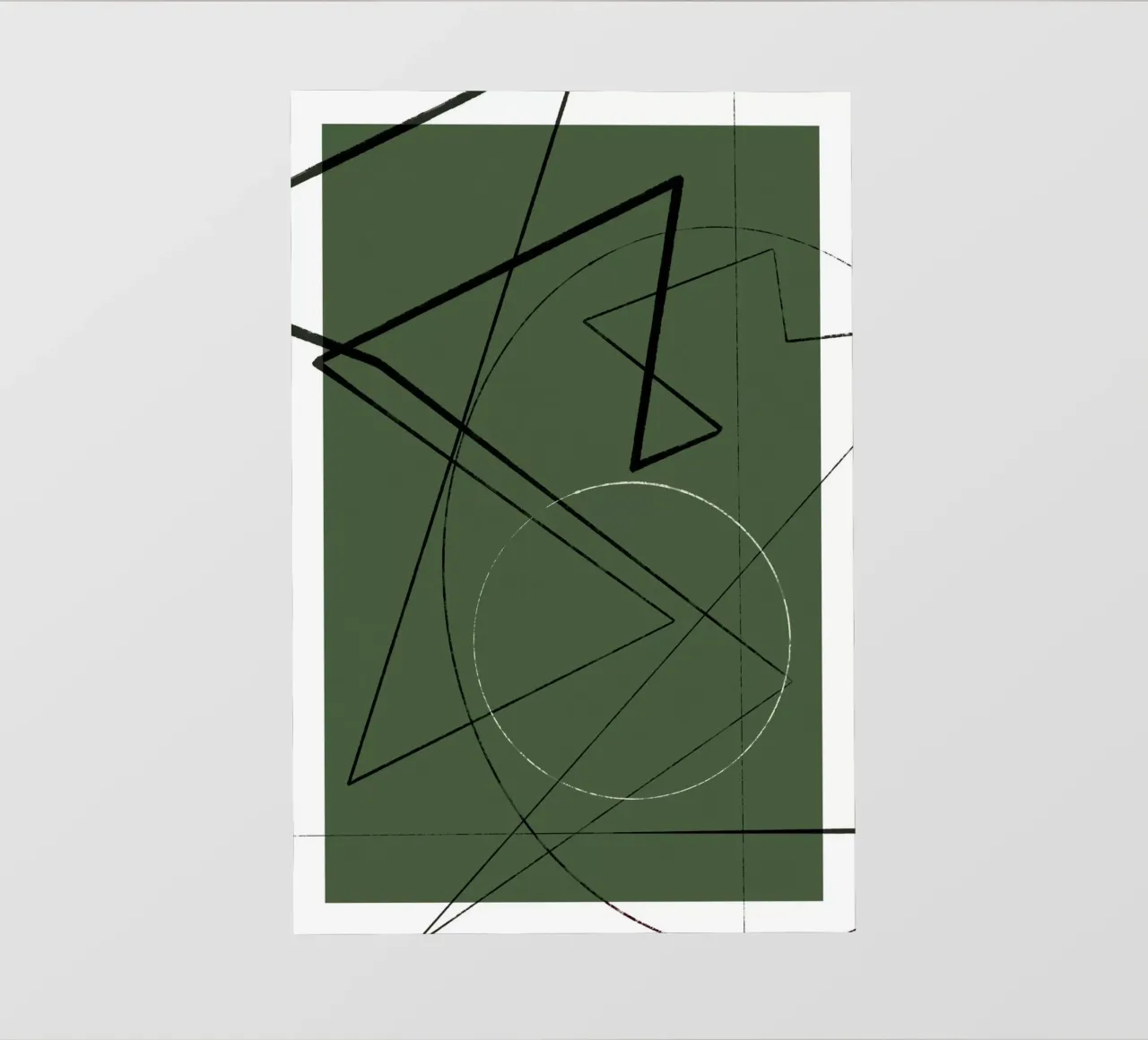 Angular Lines No 25 telo in pvc da treechild