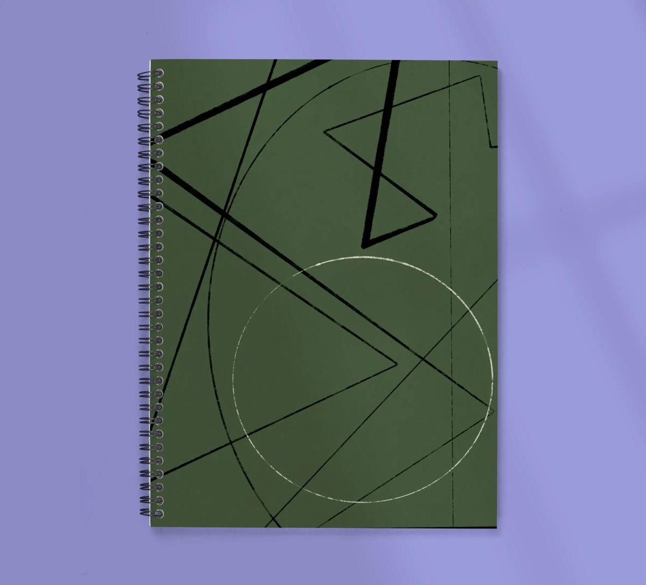 Angular Lines No 25 diario ad anelli da treechild