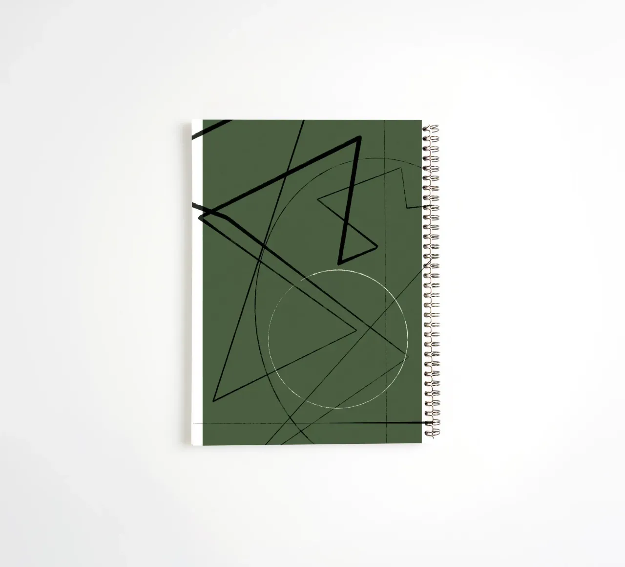 Angular Lines No 25 carnet à spirale de treechild