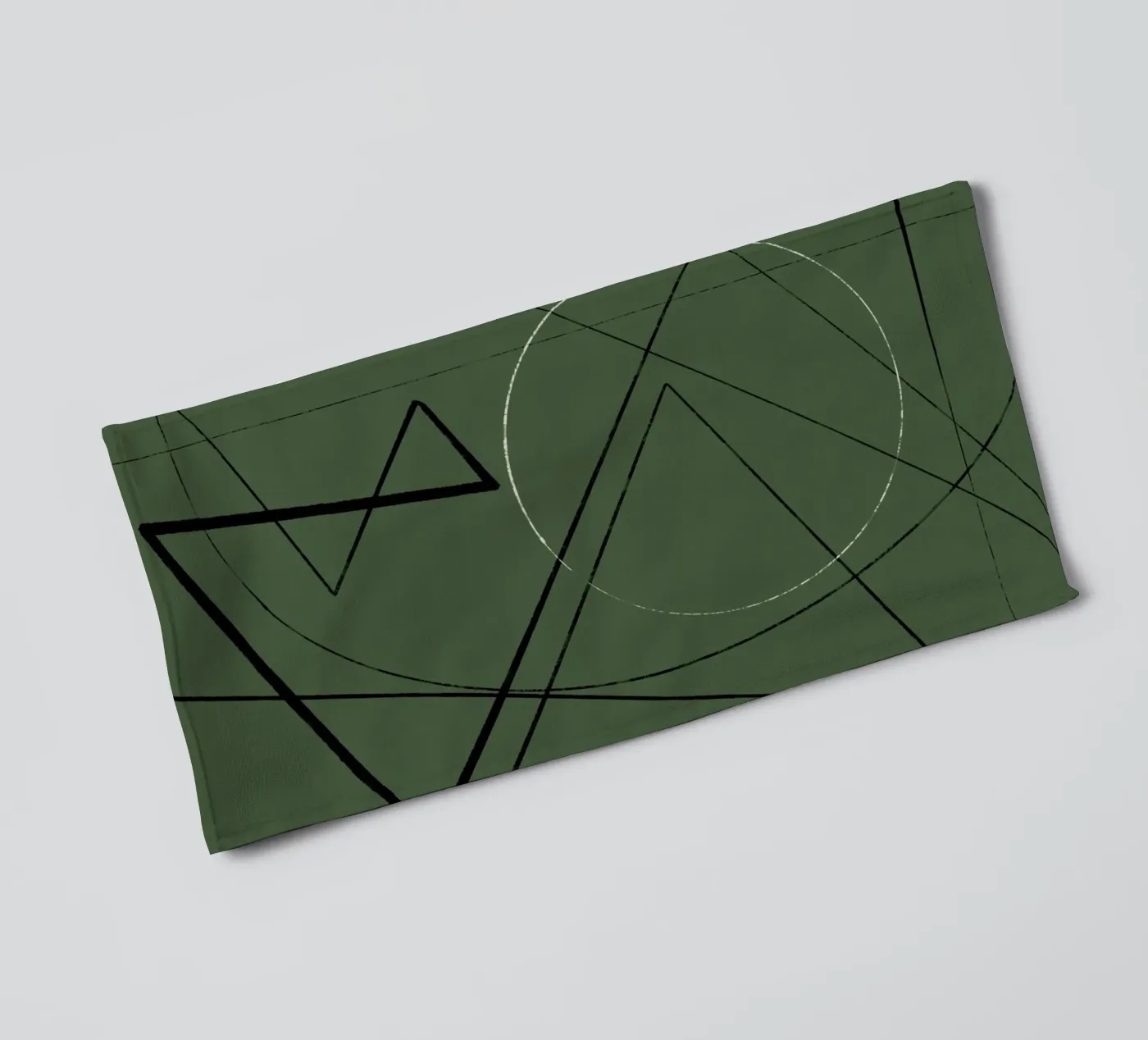 Angular Lines No 25 towel by treechild