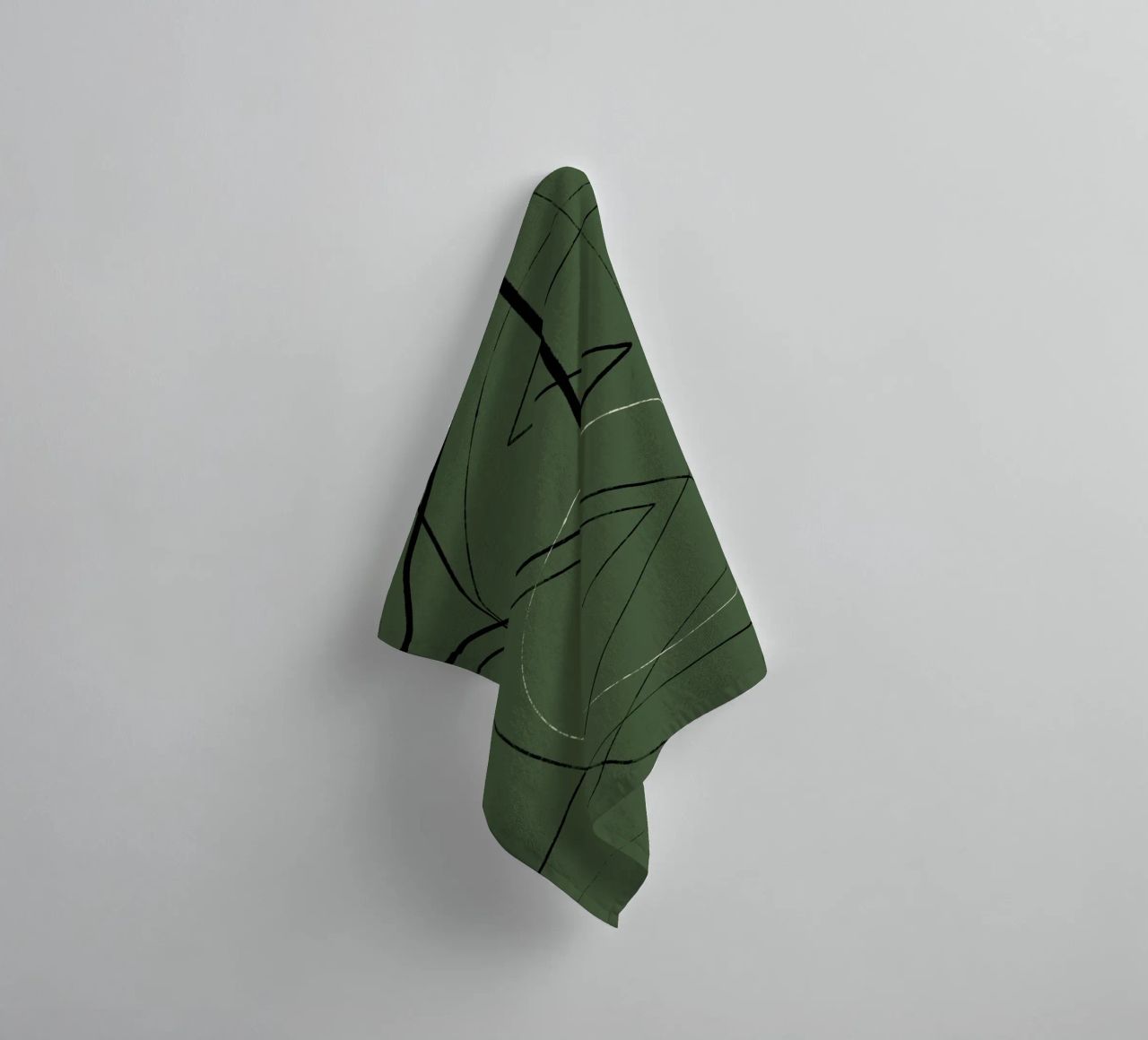 Angular Lines No 25 asciugamano da bagno da treechild