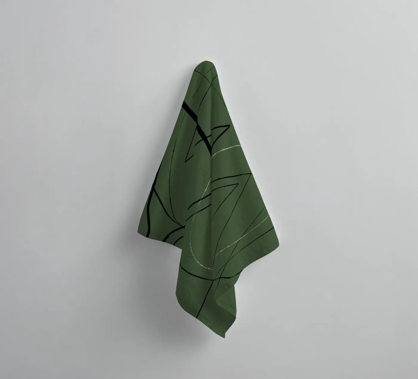 Angular Lines No 25 towel by treechild