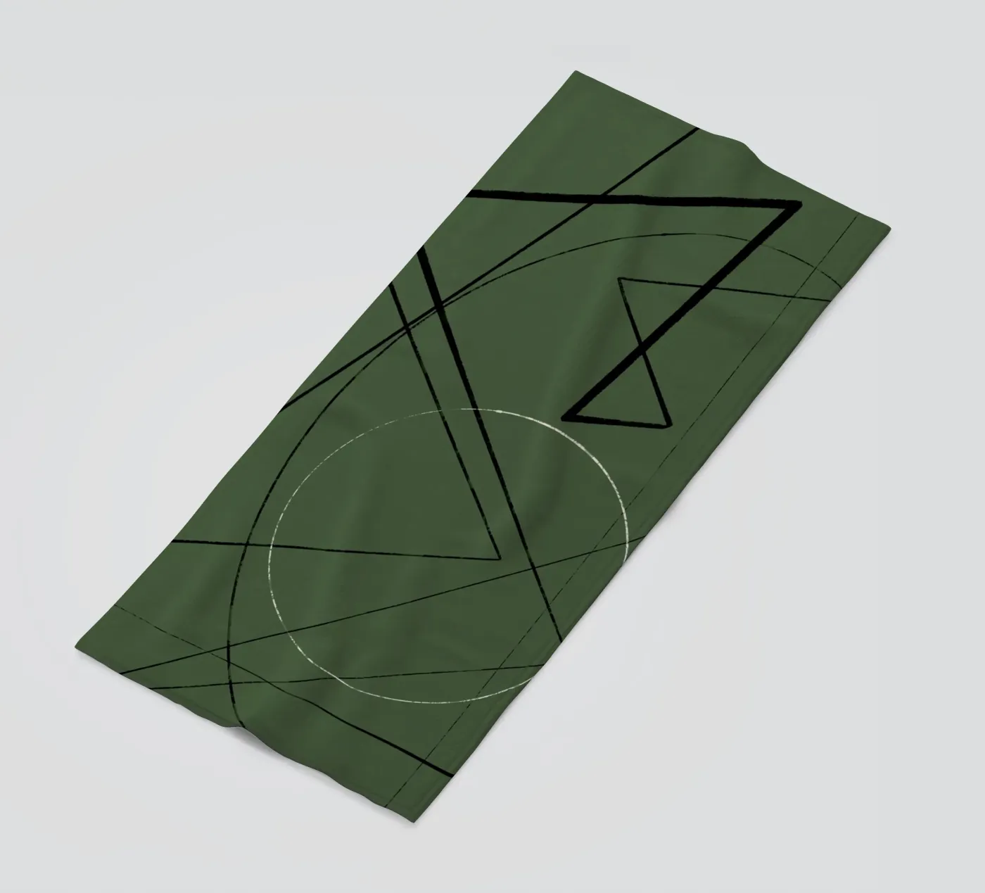 Angular Lines No 25 strandhanddoek van treechild