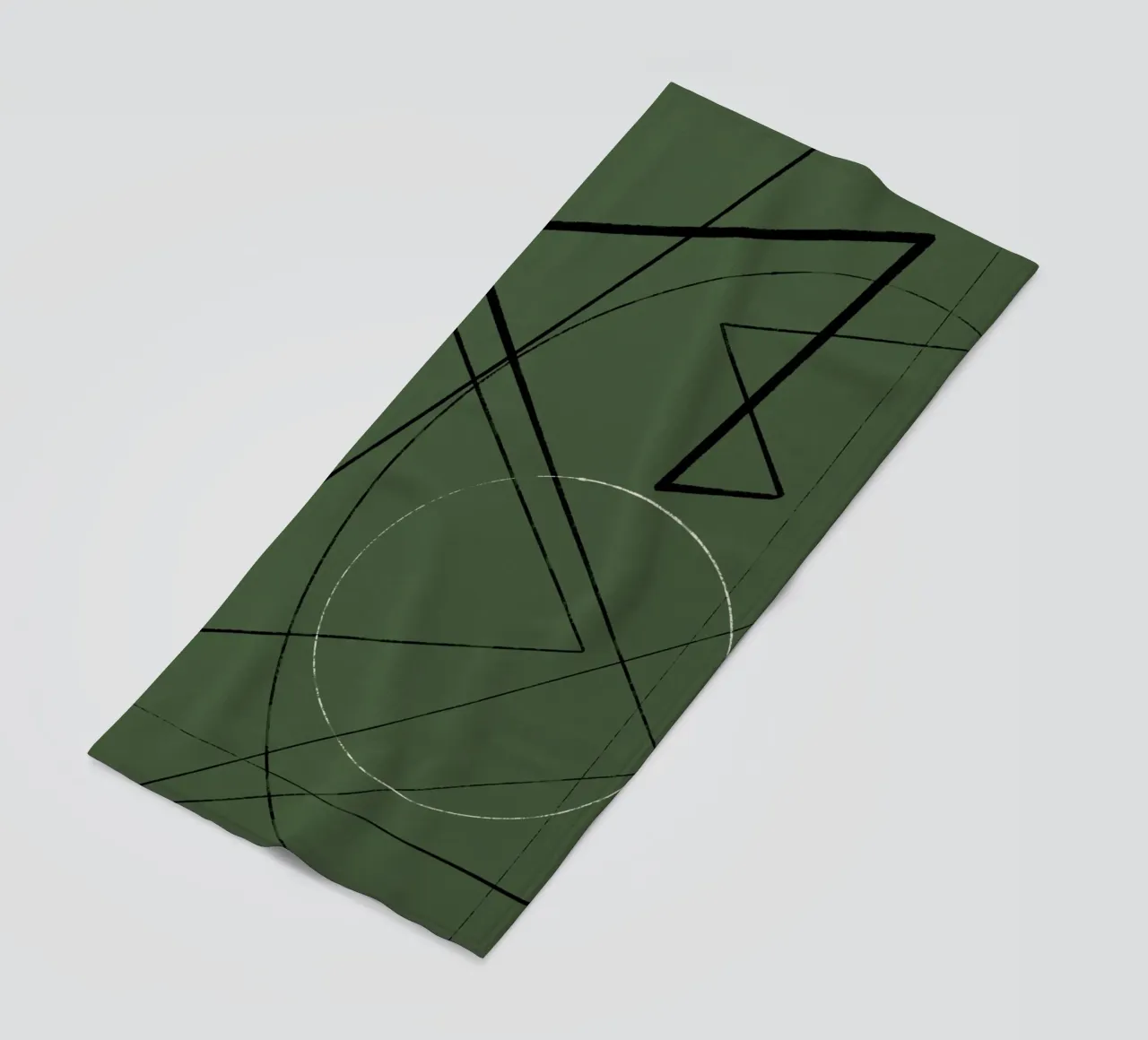 Angular Lines No 25 strandhanddoek van treechild