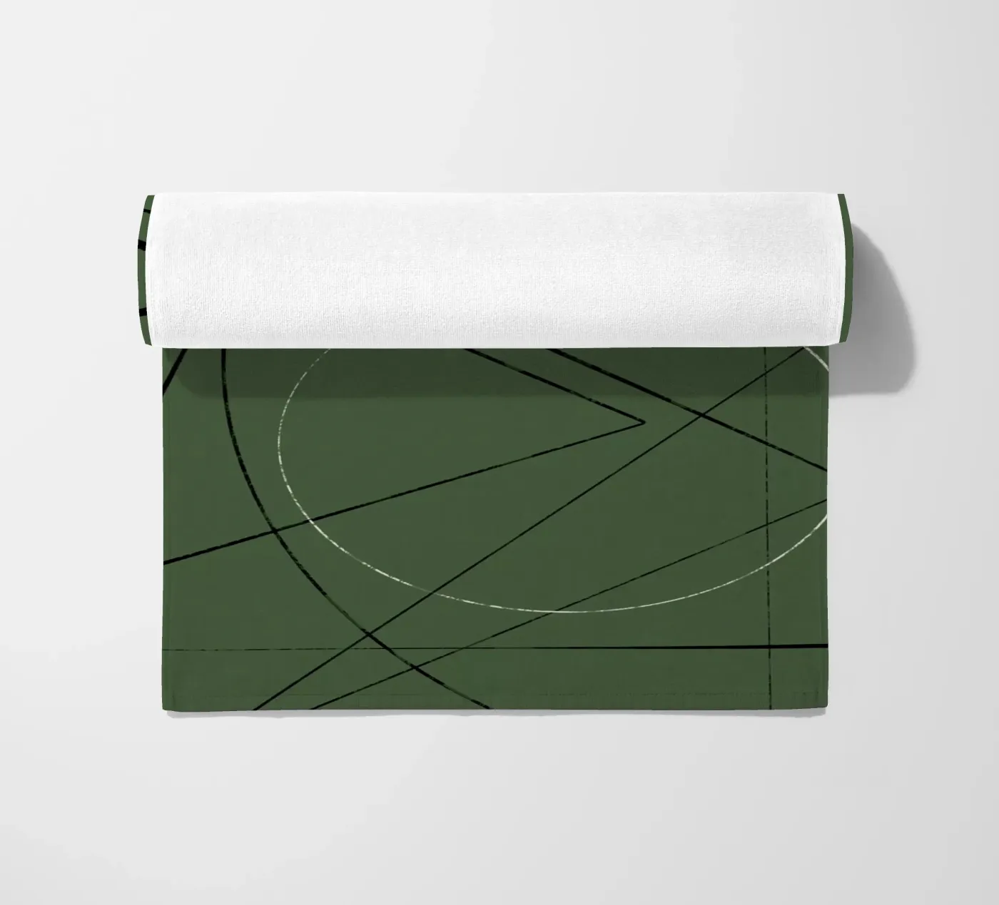 Angular Lines No 25 strandhanddoek van treechild