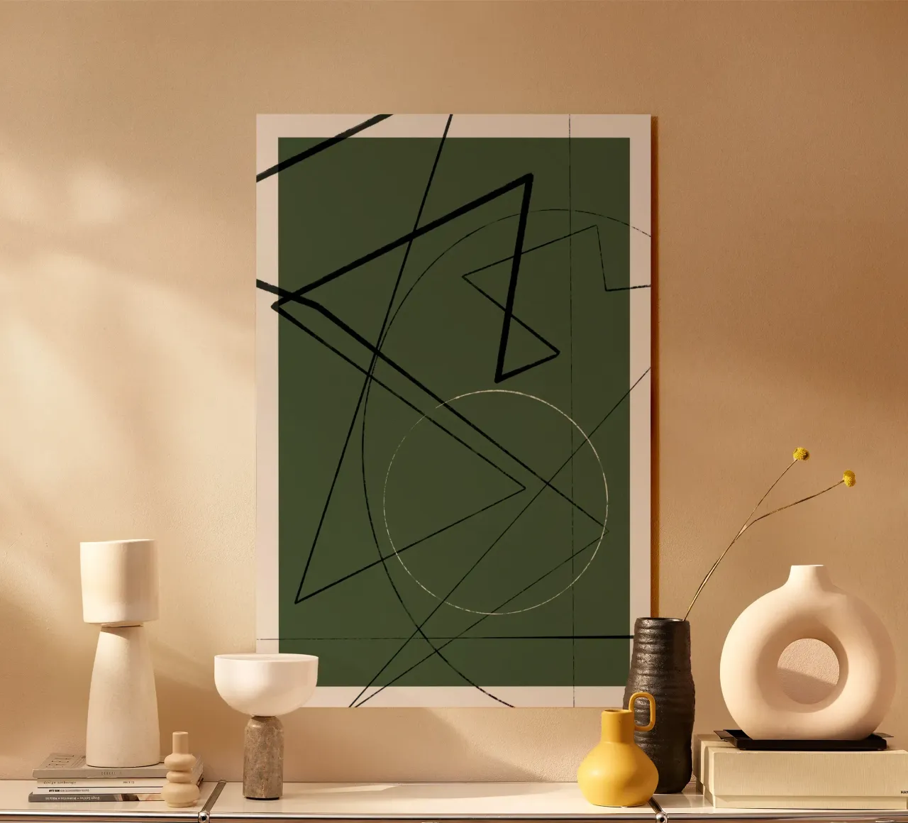 Angular Lines No 25 Acryl-Glas von treechild