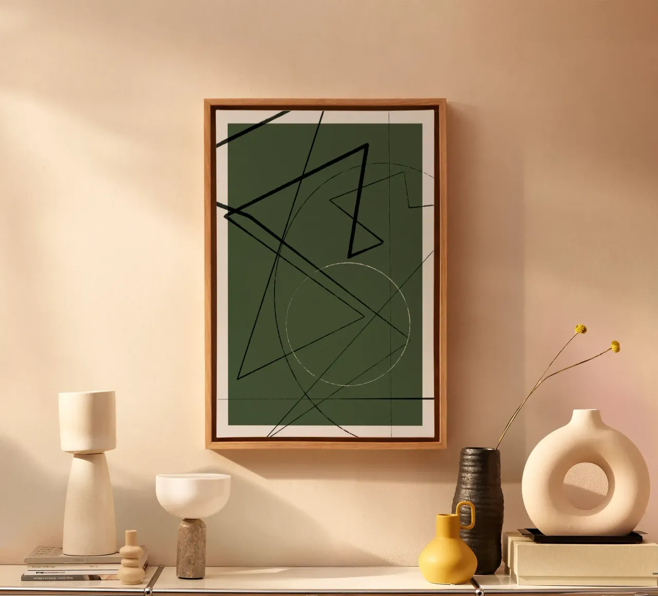 Angular Lines No 25 canvas van treechild