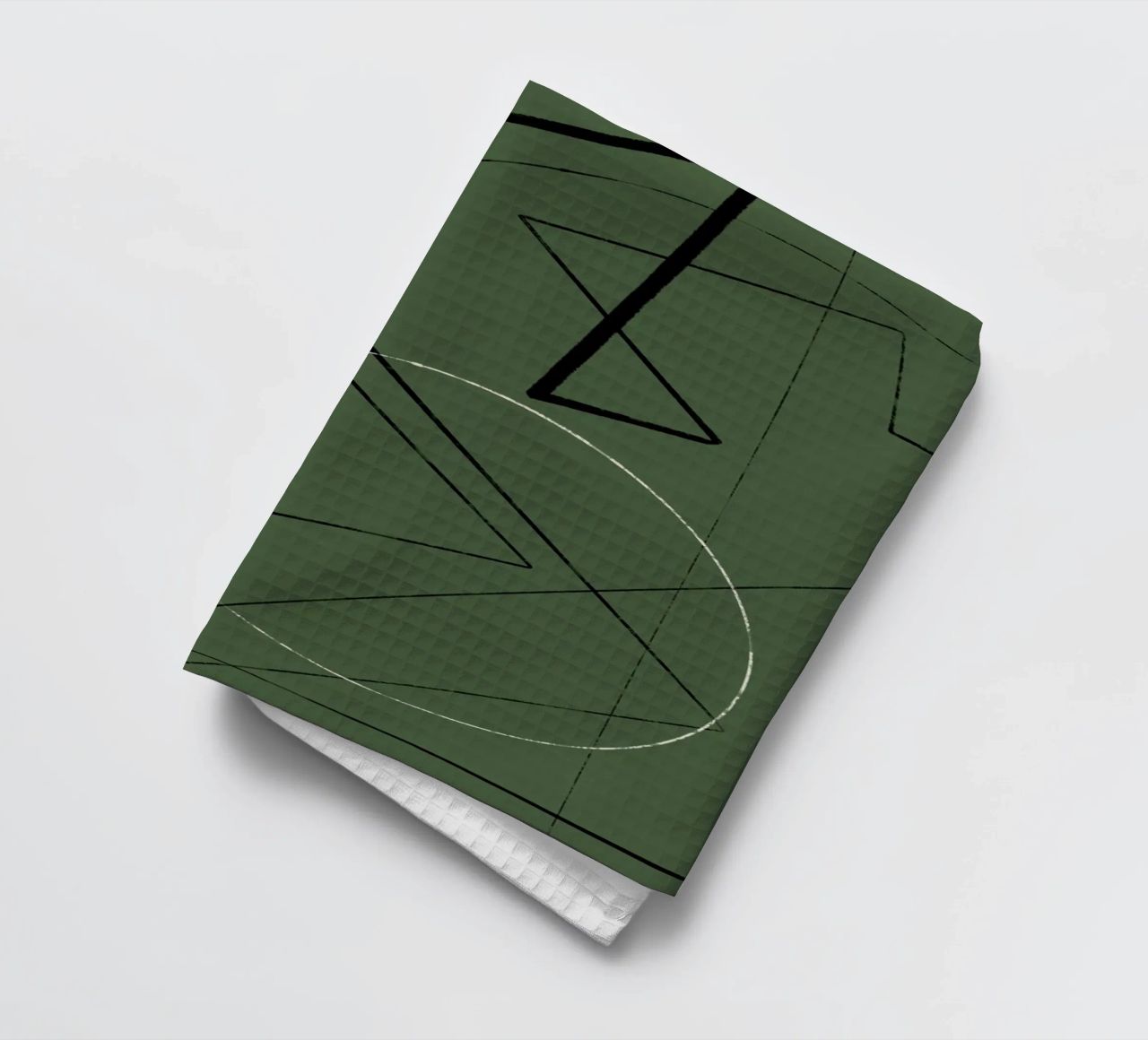 Angular Lines No 25 canovaccio da cucina da treechild