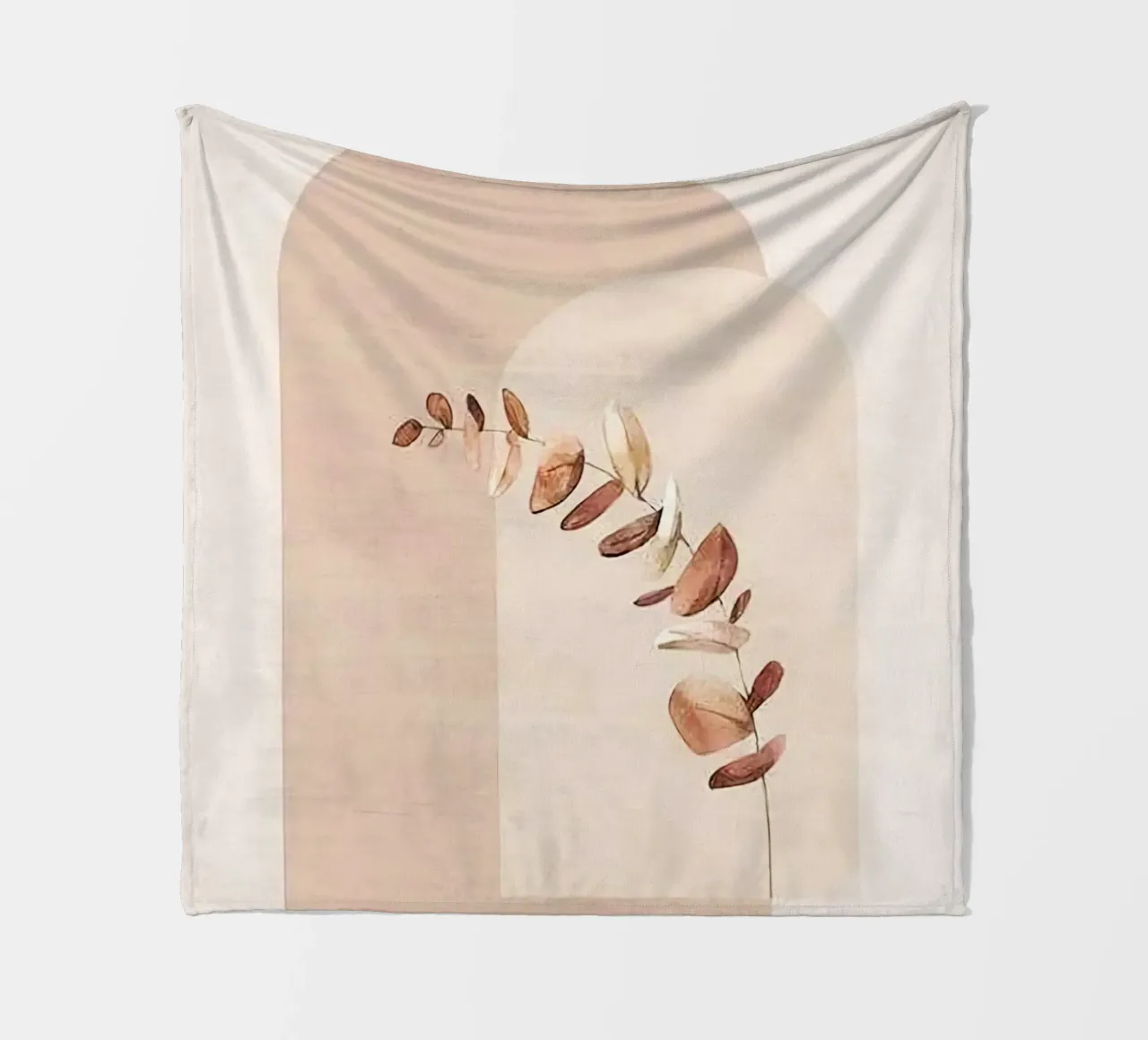 window shape with branch coperta in pile da lifeline