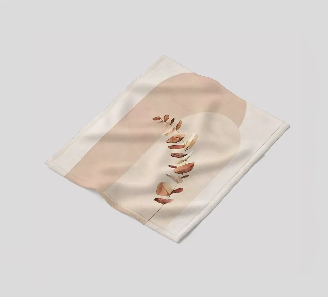 window shape with branch coperta in pile da lifeline