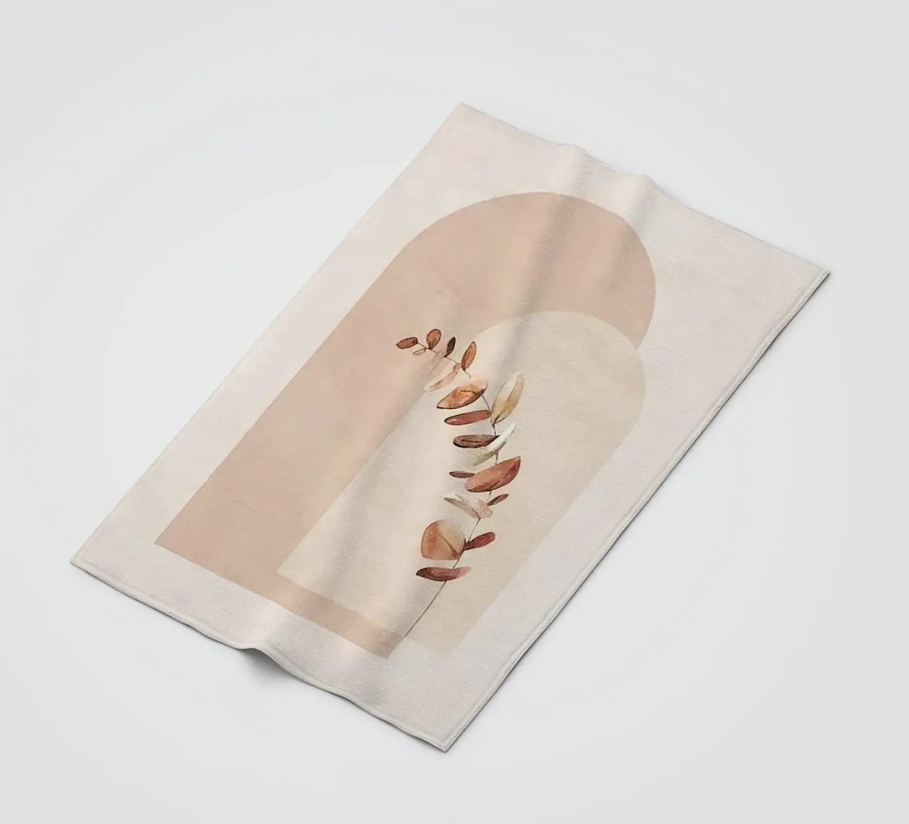 window shape with branch coperta in pile da lifeline