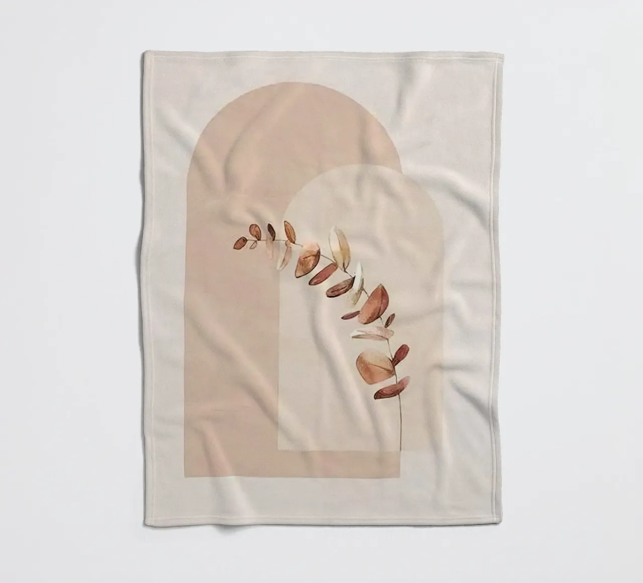 window shape with branch coperta in pile da lifeline