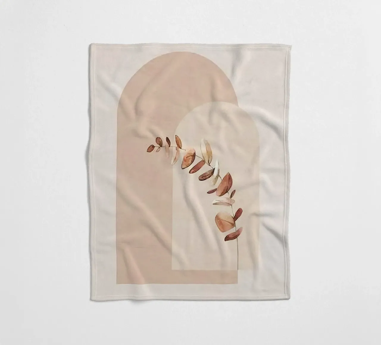 window shape with branch coperta in pile da lifeline