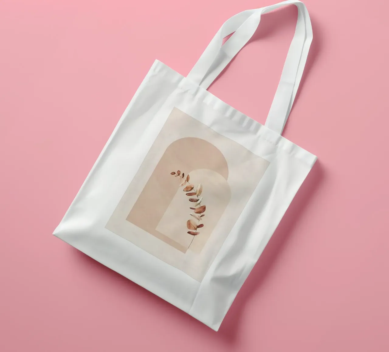 window shape with branch borsa in juta da lifeline