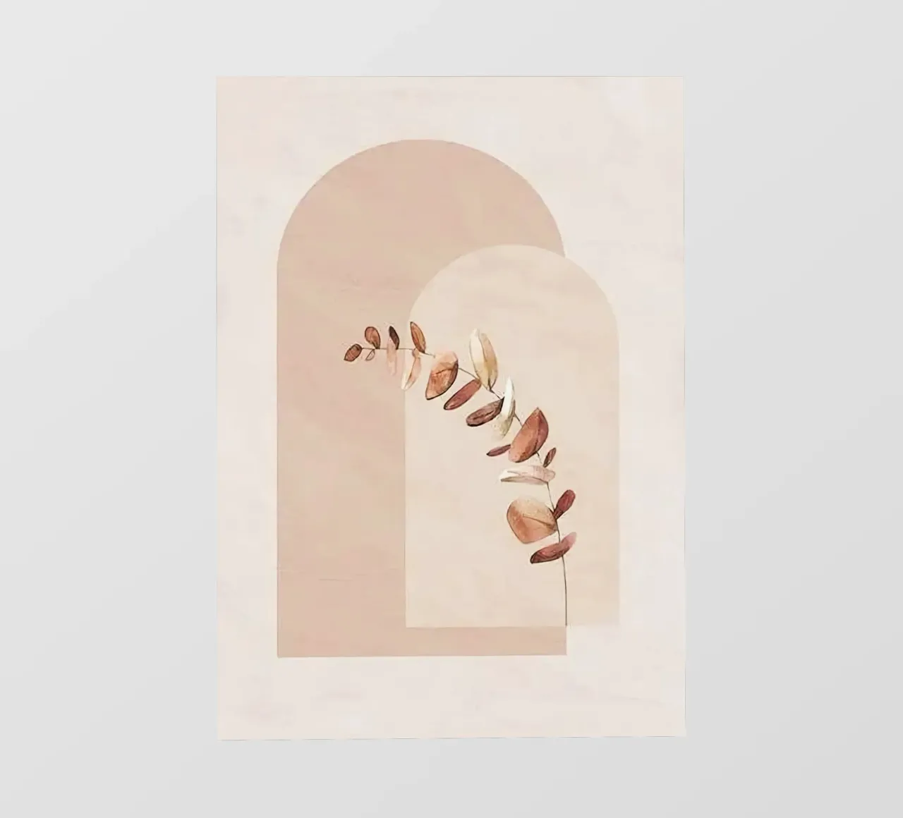 window shape with branch pellicola backlit da lifeline
