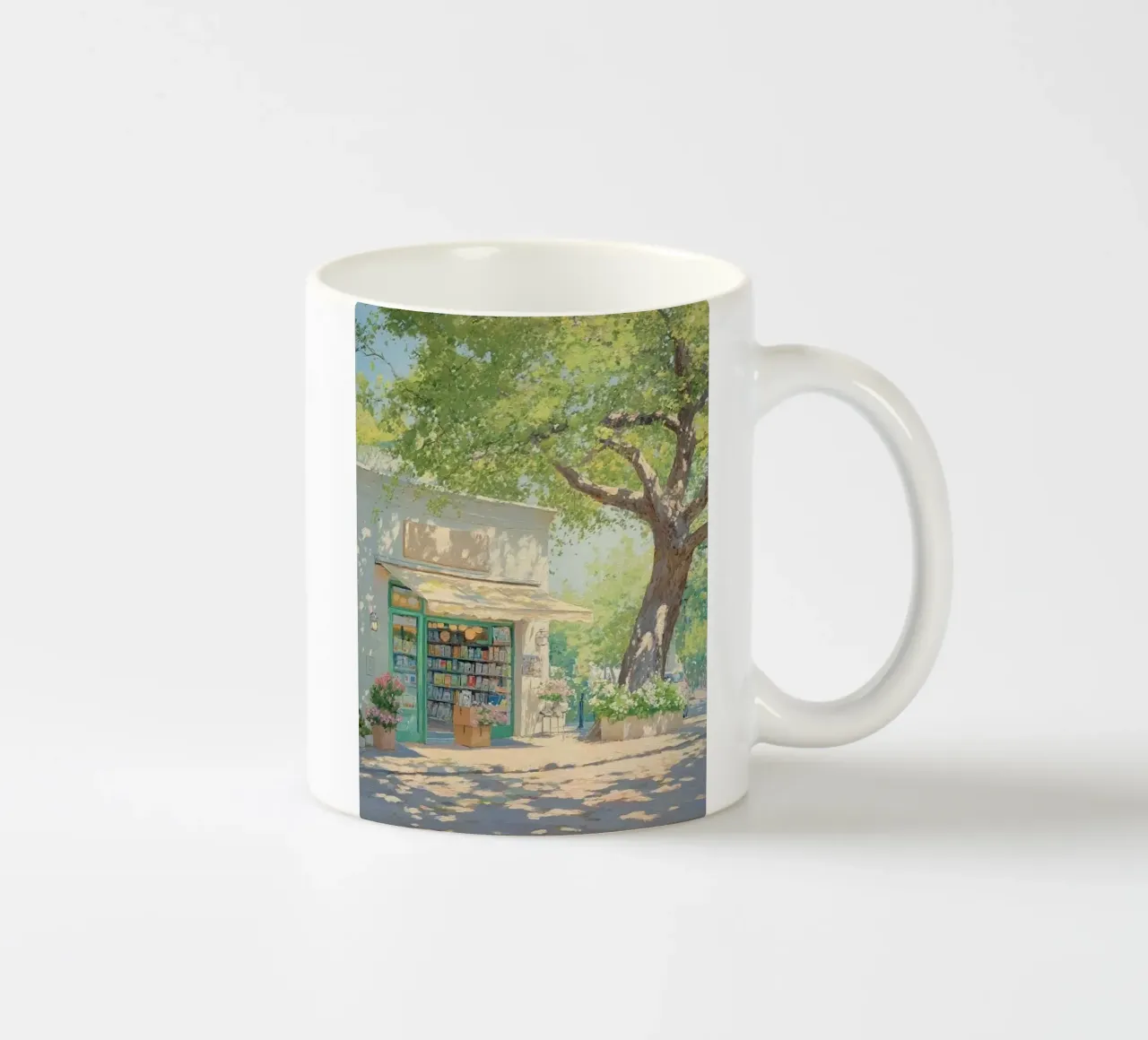 peace shop and tree tazza in ceramica da miracle