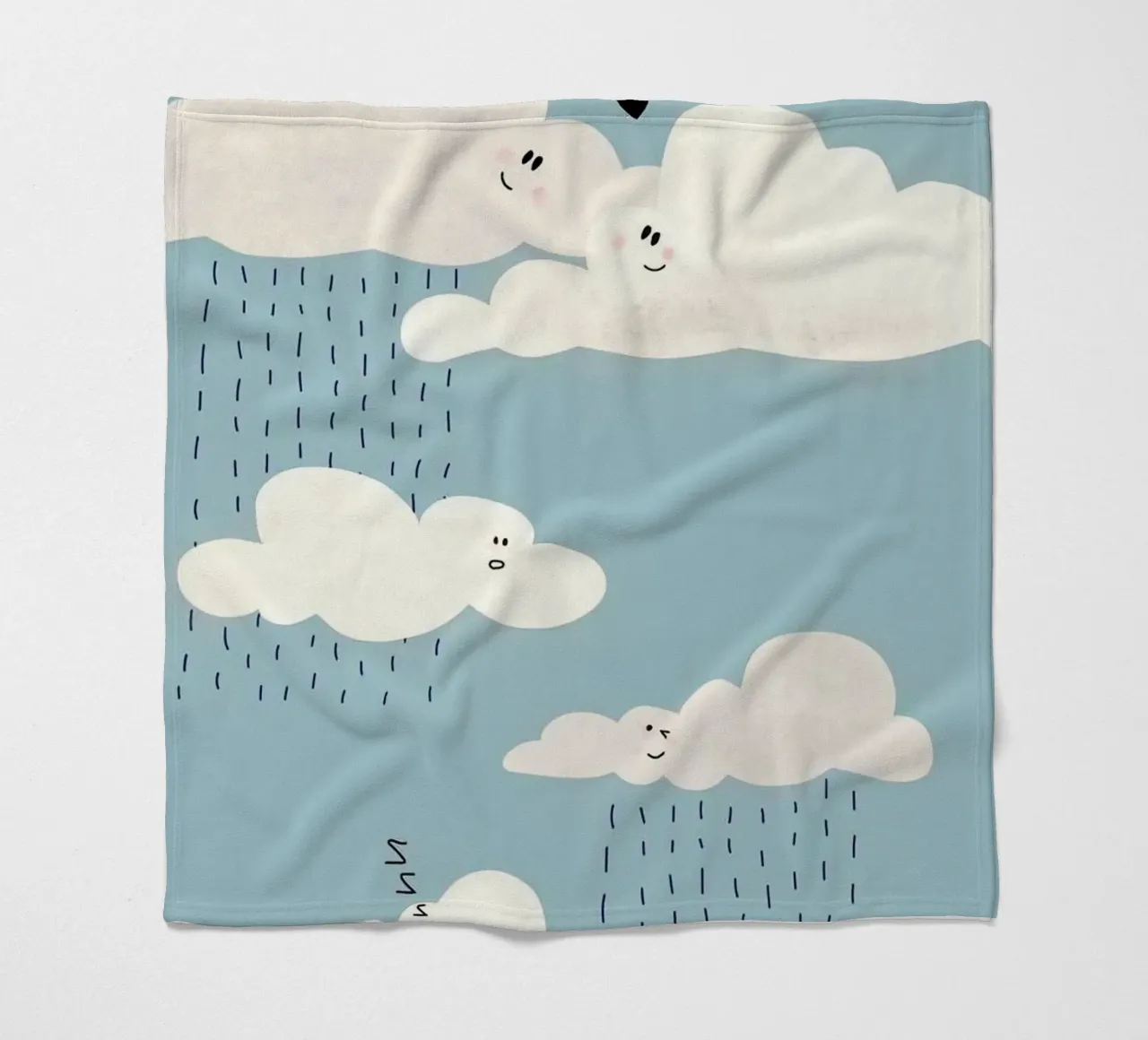 shape of cloud coperta in pile da miracle