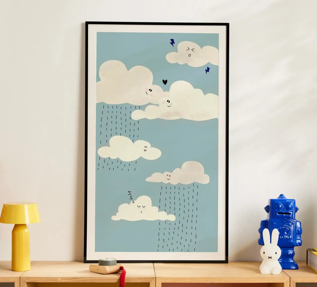 shape of cloud Poster von miracle