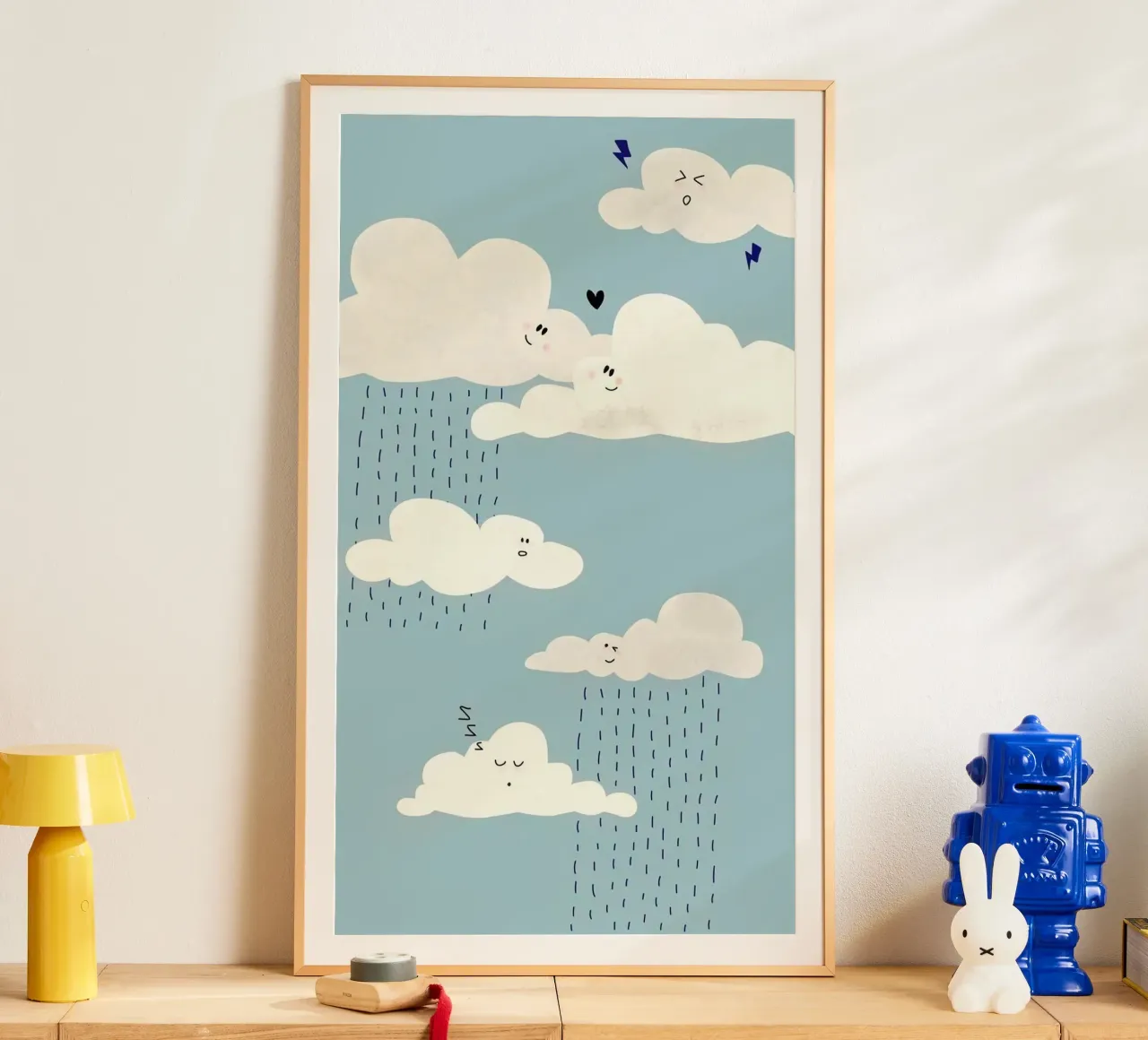 shape of cloud Poster von miracle