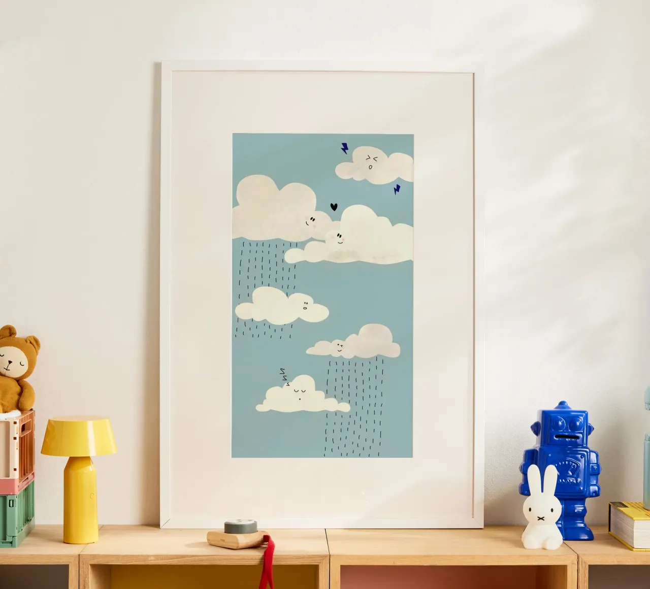 shape of cloud Poster von miracle