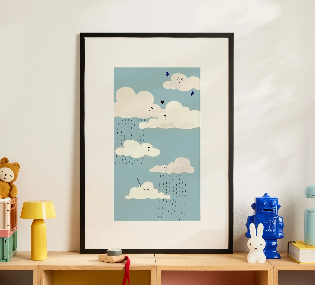 shape of cloud Poster von miracle