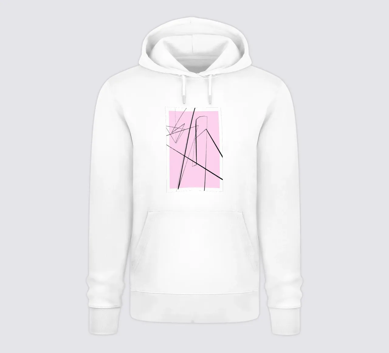 Angular Lines No 4 sweat à capuche de treechild
