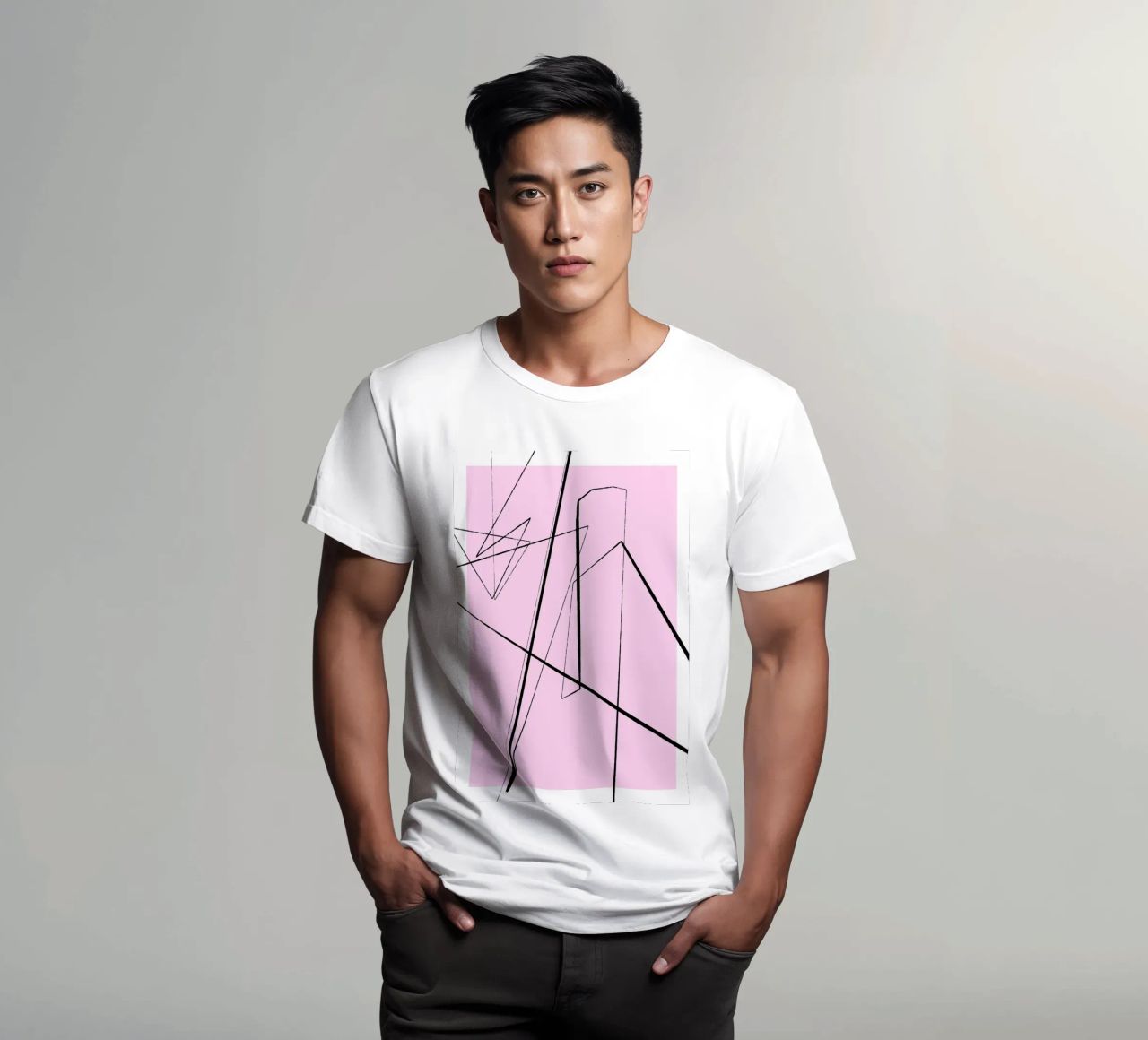 Angular Lines No 4 t-shirt da treechild