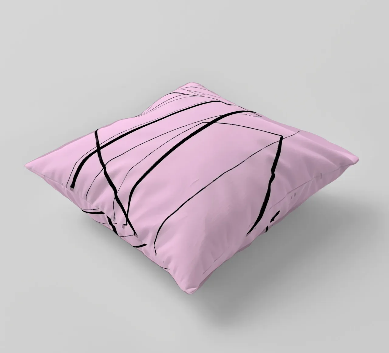 Angular Lines No 4 decorative cushion by treechild