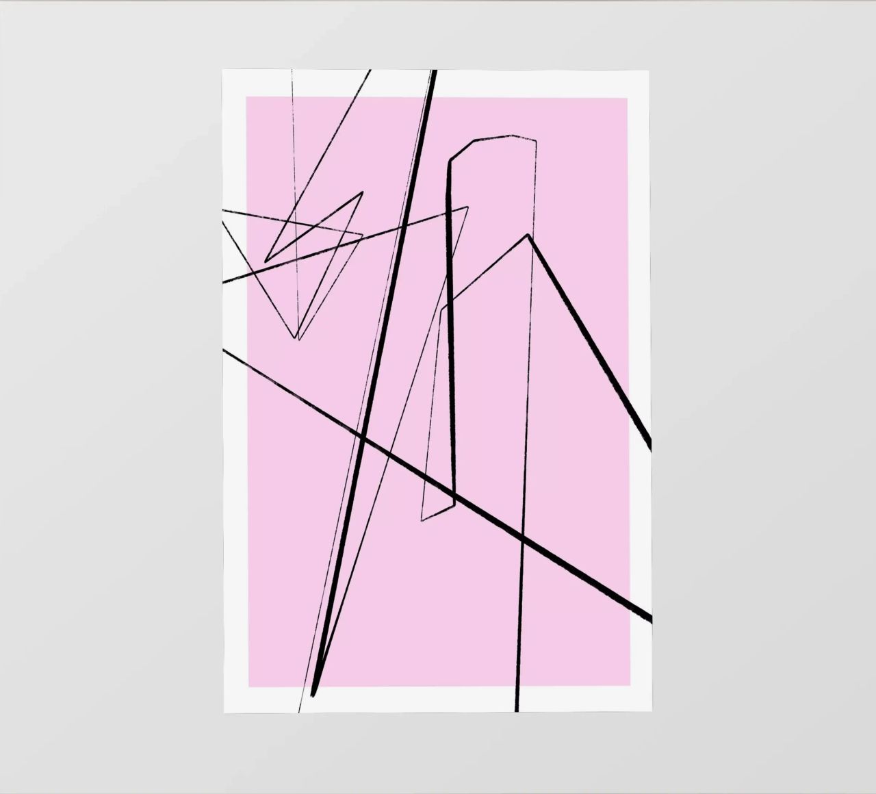 Angular Lines No 4 telo in pvc da treechild