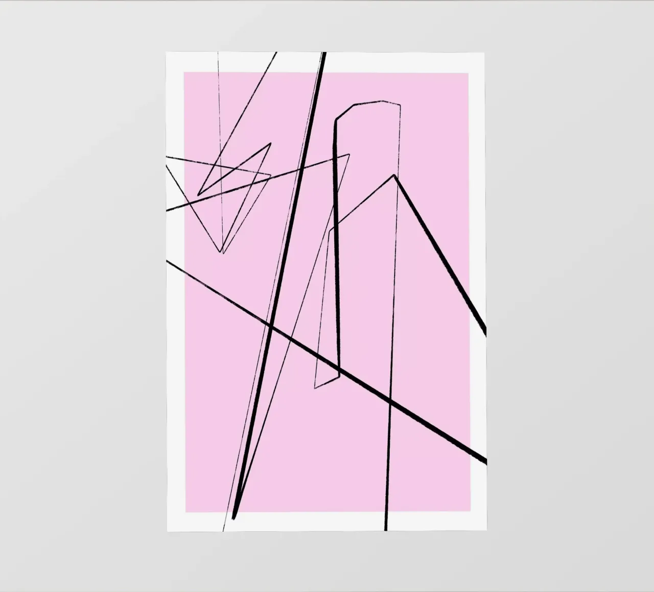 Angular Lines No 4 pvc-zeil van treechild