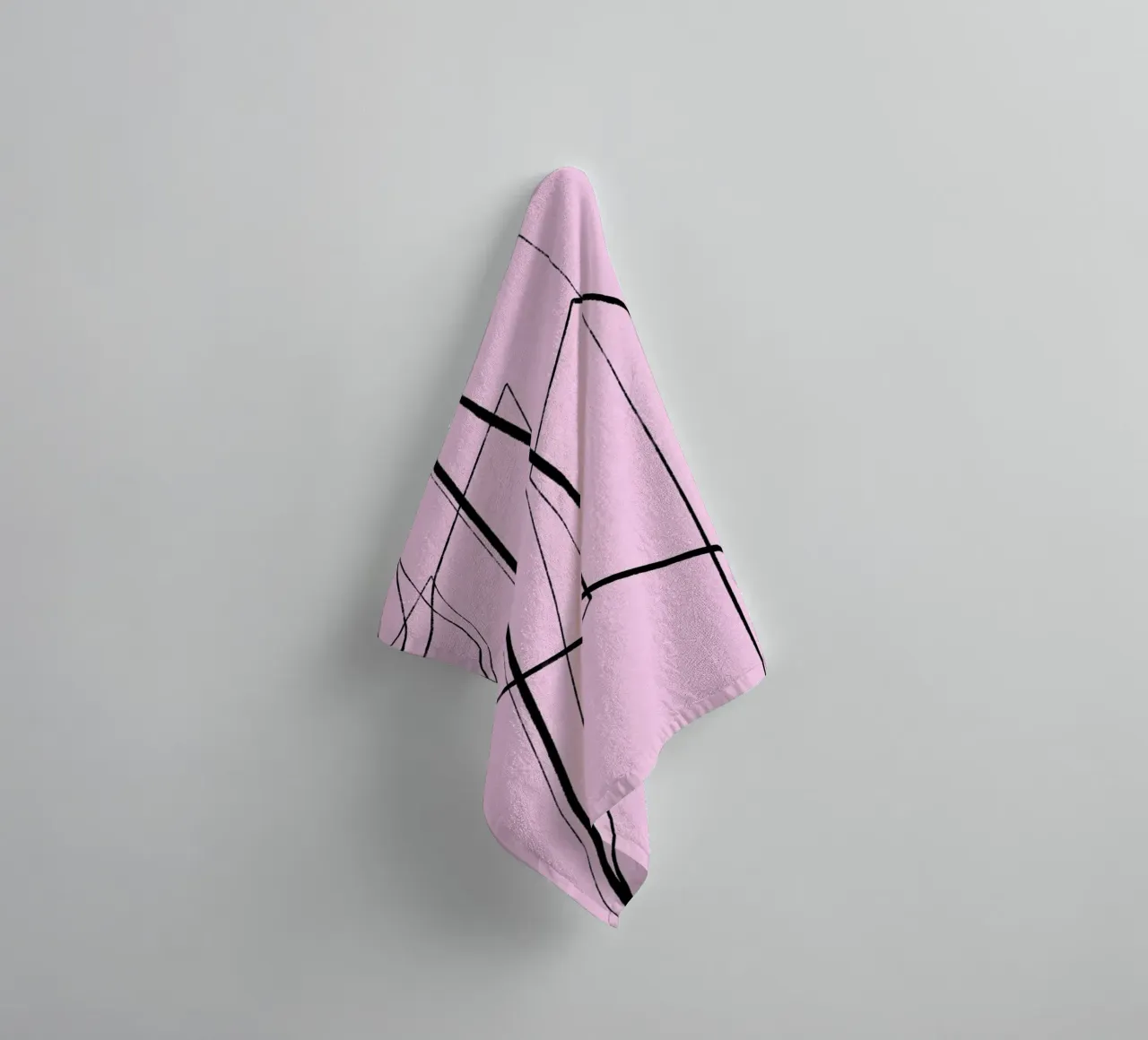 Angular Lines No 4 serviette de bain de treechild
