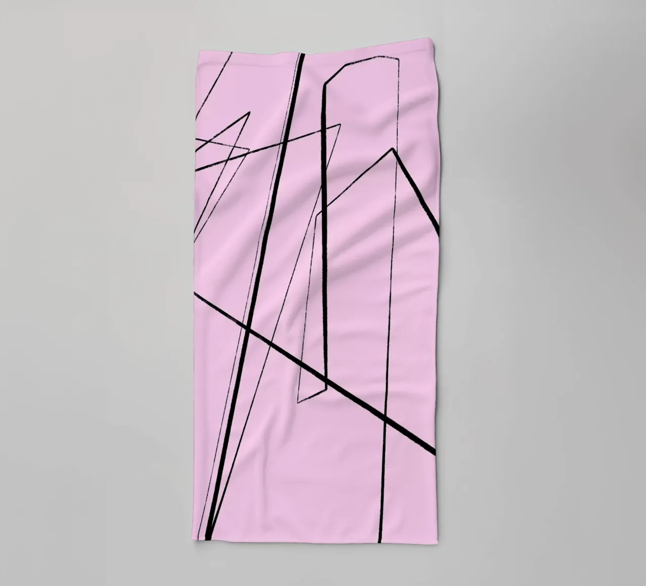 Angular Lines No 4 serviette de bain de treechild