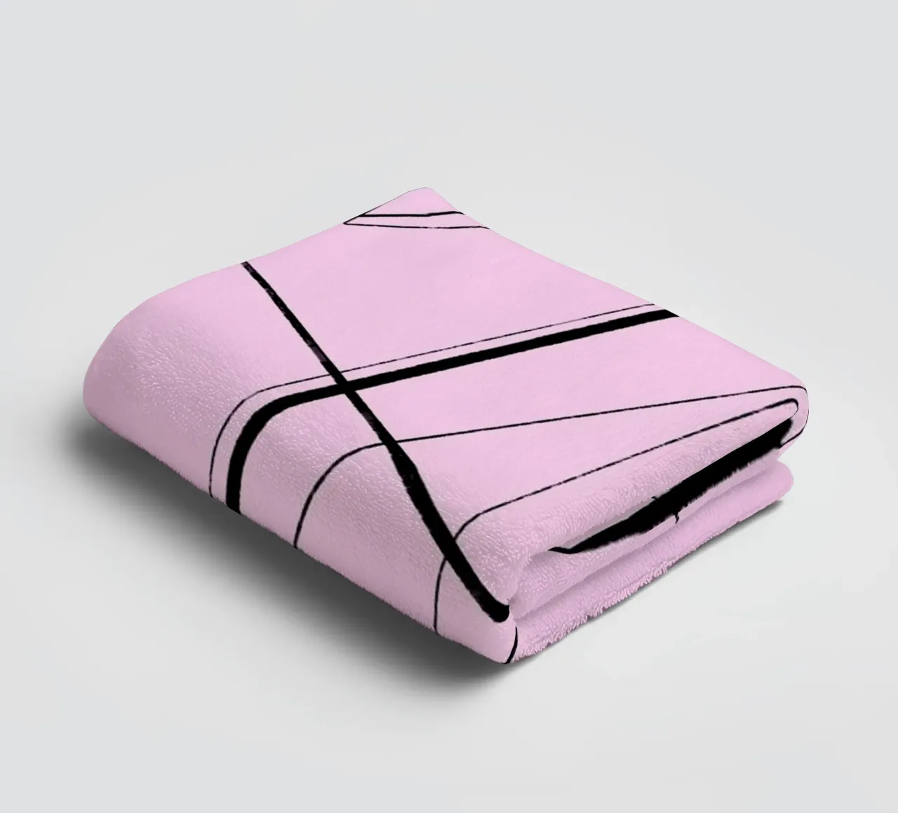 Angular Lines No 4 serviette de bain de treechild