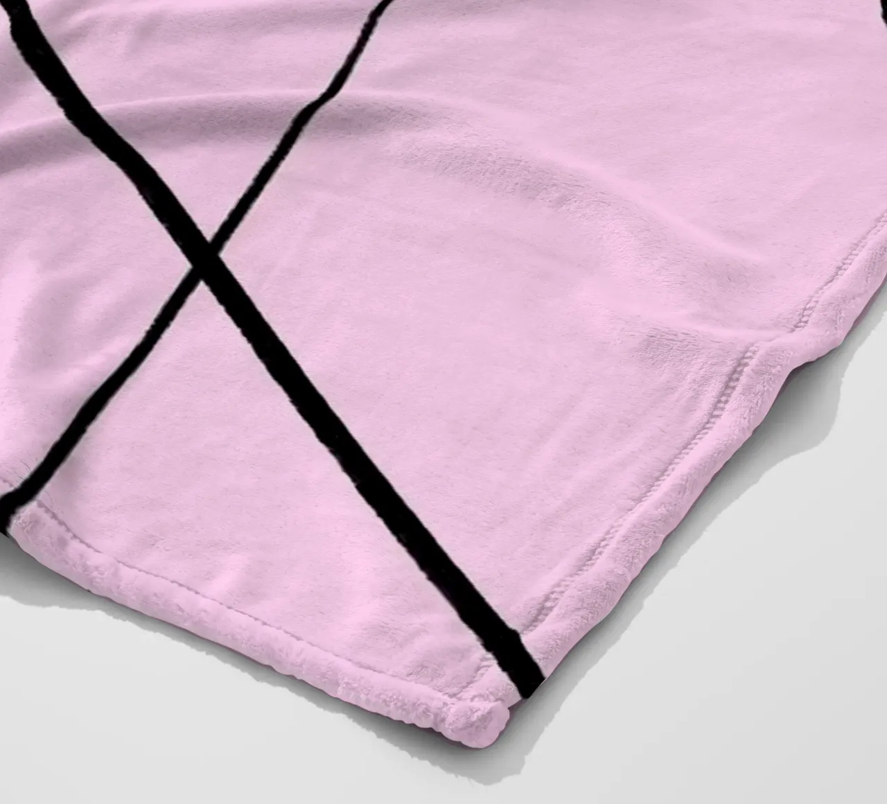 Angular Lines No 4 plaid polaire de treechild