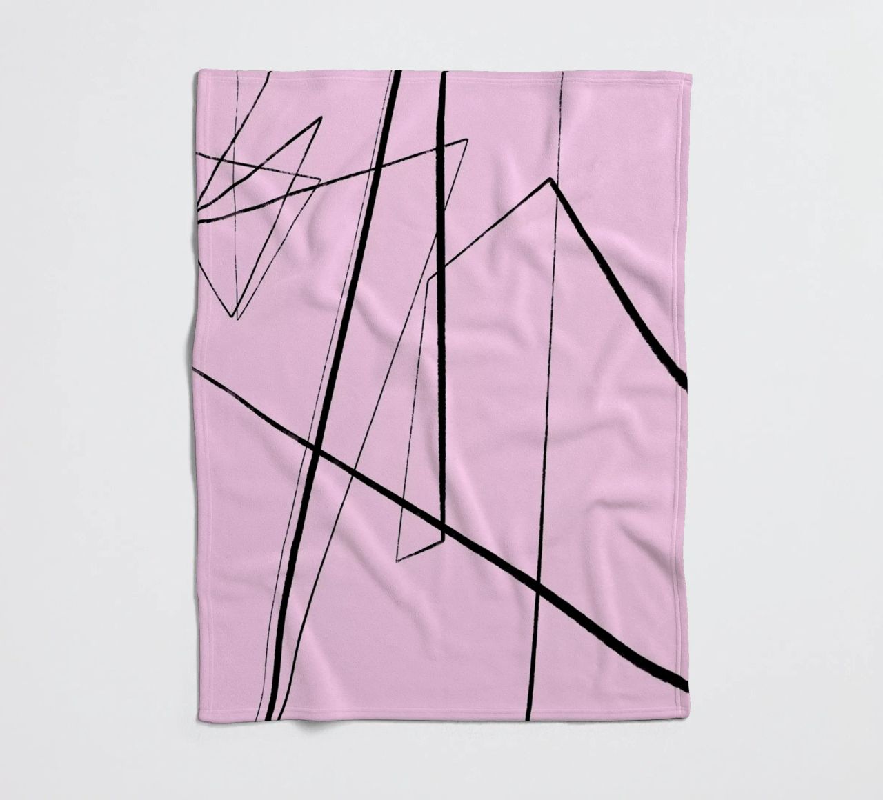 Angular Lines No 4 fleecedeken van treechild